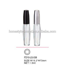 2015 Novo Estilo vazio Limpar 1.5ML Long Lip Gloss Tube
